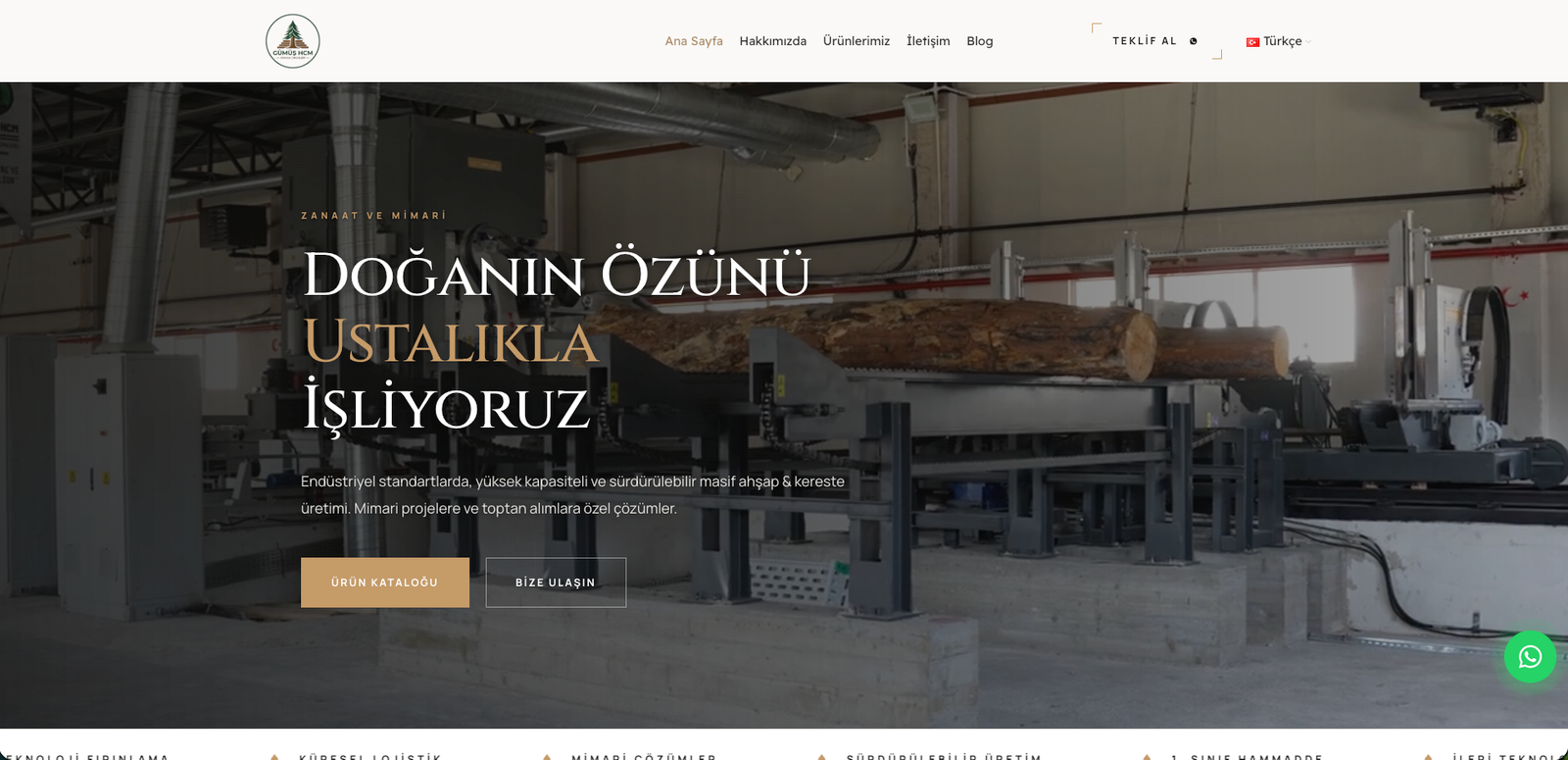 Gümüş HCM – Taxta Emalı Zavodu